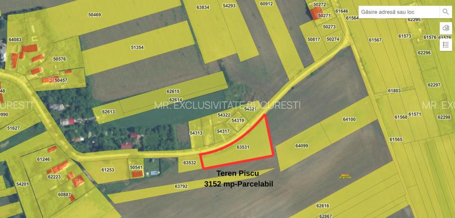 Teren pentru construcție casă cu utilități in Ciolpani-Piscu str. Olarilor - 4