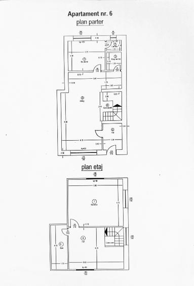 Apartament pe 2 etaje, cu terasă și garaj, vedere la grădini de lux