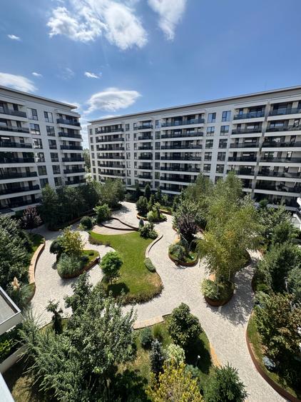 Apartament spațios 3 camere | 90 mp | Nusco City | Vedere spre parcul interior |