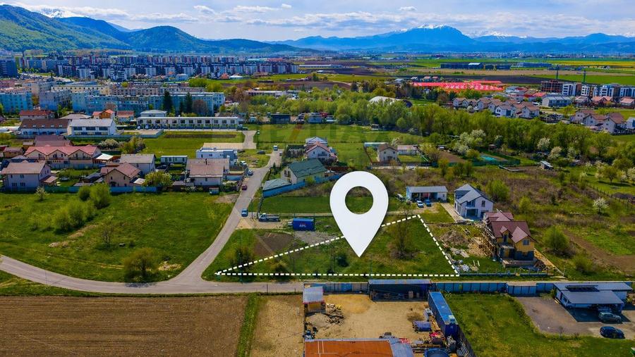 Teren intravilan 1,250mp Brasov / Comision 0%