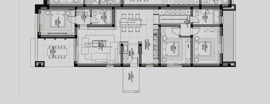 Duplex perete dublu, 5 camere, 141 mp utili, 420 mp teren - Ghiroda