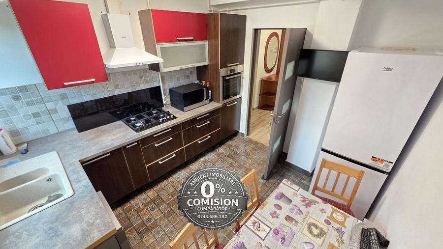 Apartament cu 3 camere, bloc NOU, mobilat și utilat, VASLUI - zona TRAIAN;
