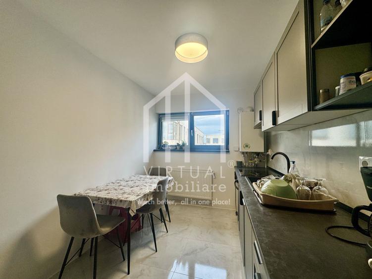 Apartamet cu 2 camere, 52mp utili, loc de parcare, mobilat, Selimbar