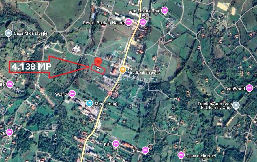 Comision 0% |Teren intravilan | 4.138 mp | Strada Branului | Zărnești - 9