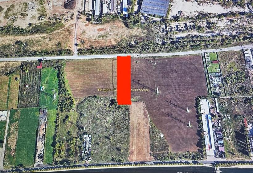 Vanzare teren intravilan 5000 mp Drumul Lunca Cetatii - Splaiul Unirii