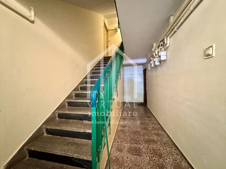 Apartament cu 3 camere, decomandat, 67mp utili + balcon - N. Iorga