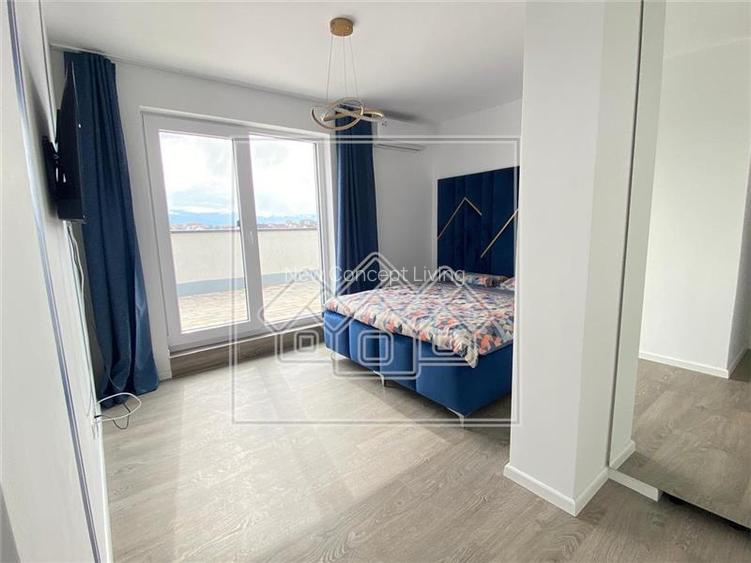 Penthouse cu 3 camere, 100 mp, terasa 120 mp si parcare subterana - 12