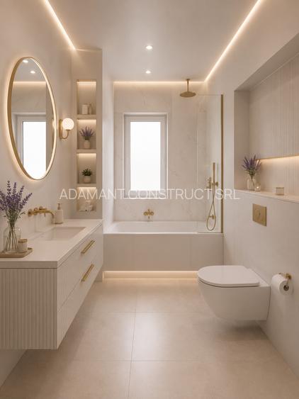 ADAMANT ECLYPSE, 2 camere, model cu geam la baie, TIP 2G, 69.9mp - 5
