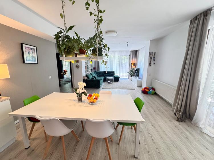 APARTAMENT 3 CAMERE GRĂDINĂ 100MP – PIPERA- BOXA - LOC PARCARE - 2 BAI