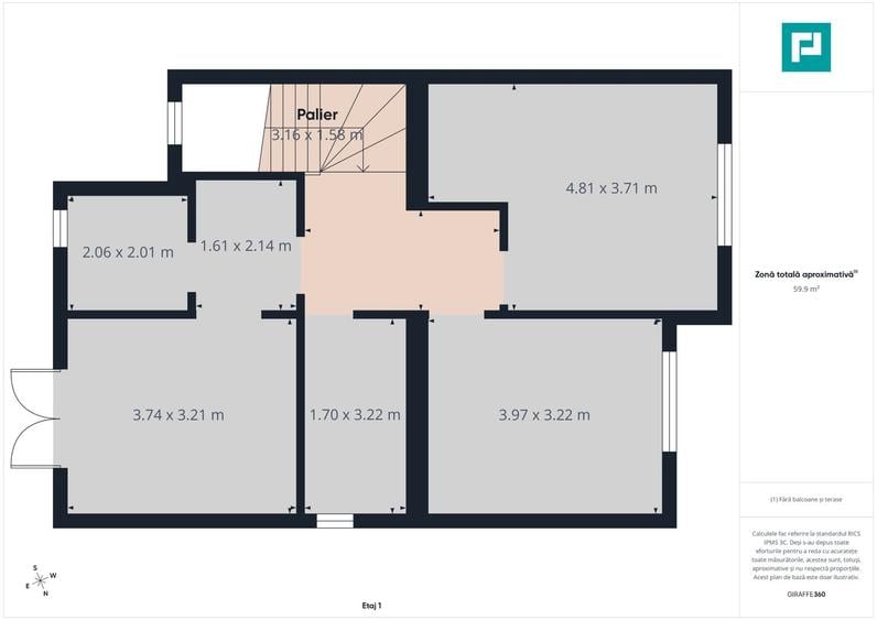 Duplex solid 120 mp, intimitate și calm in Chisoda