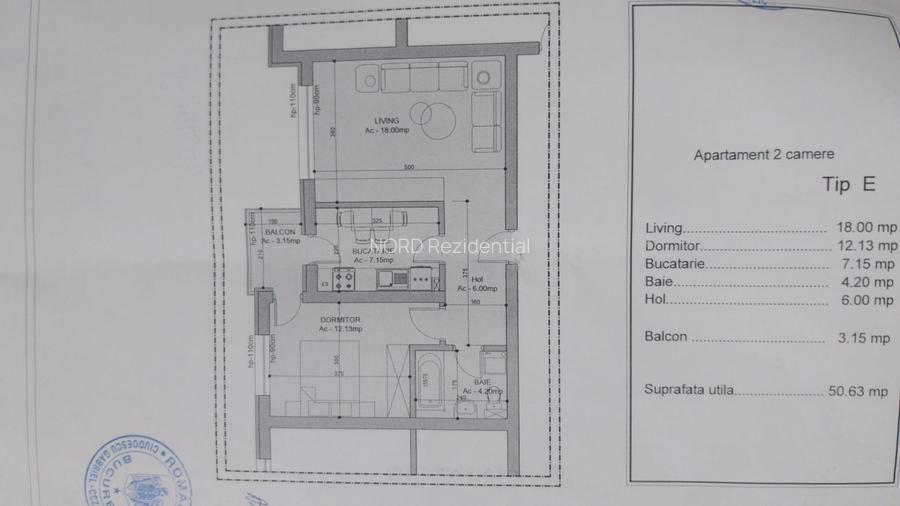 Apartament 2 camere  decomandat -Grozavesti-Regie Residence - 11