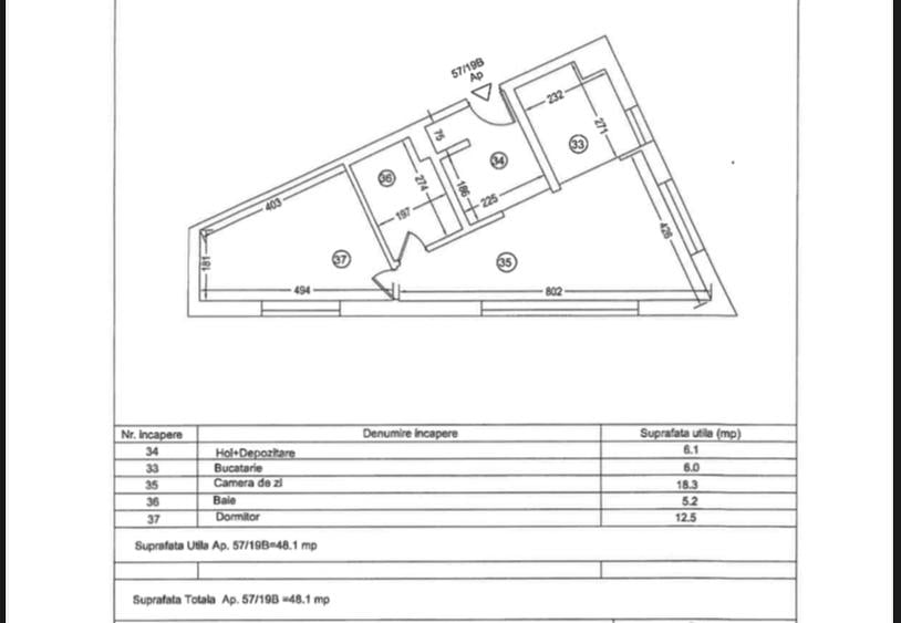 Dacia/Zamfirescu/Bloc nou/Apart 2 cam et 4/6 ,liber pret 121.000 euro