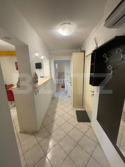 Apartament de inchiriat, 2 camere, etaj intermediar, 56 mp, zona Tudor Neculai