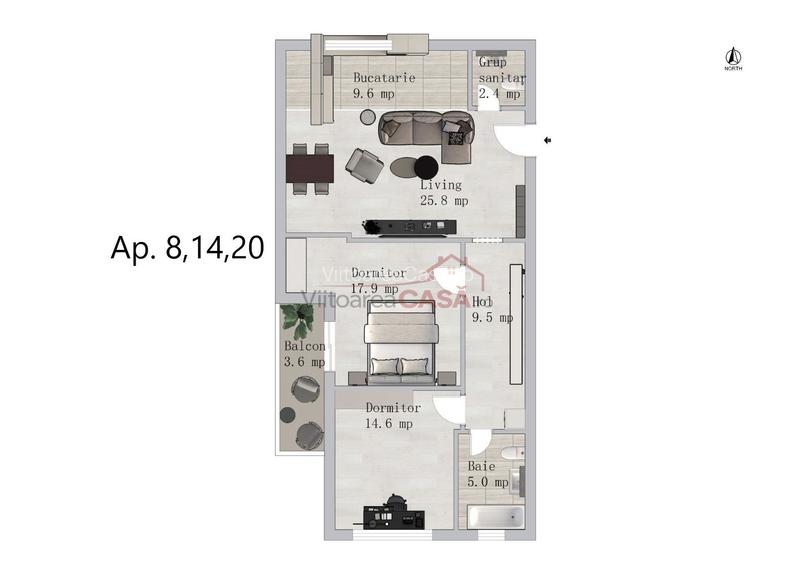 3 camere - Grand Arena - 2