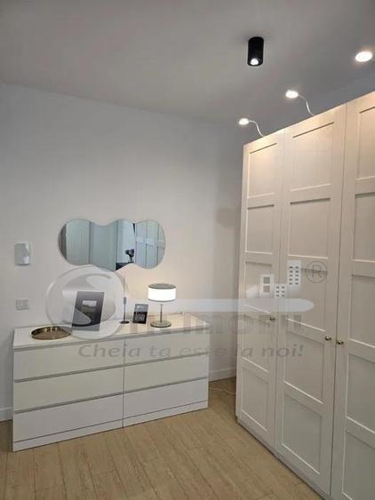 Apartament 2 camere decomandat, 60 mp, Silk District, etaj 9, mobilat, parcare i