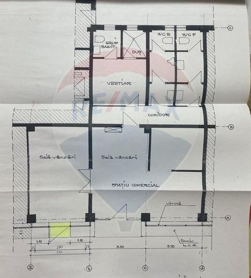 Spațiu comercial de inchiriat Marasti