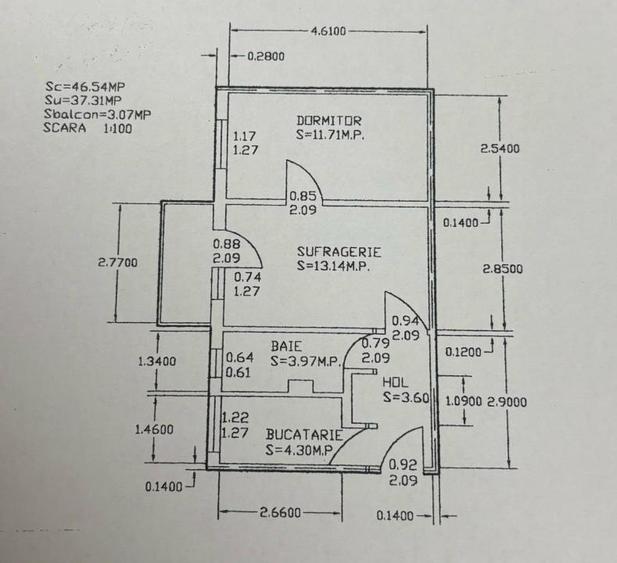 Razboieni-Kaufland-Craiovei, vanzare apartament 2 camere