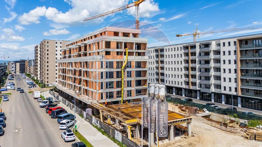 Apartament cu 2 camere, orientare E, etaj 4, Capitolis Residence