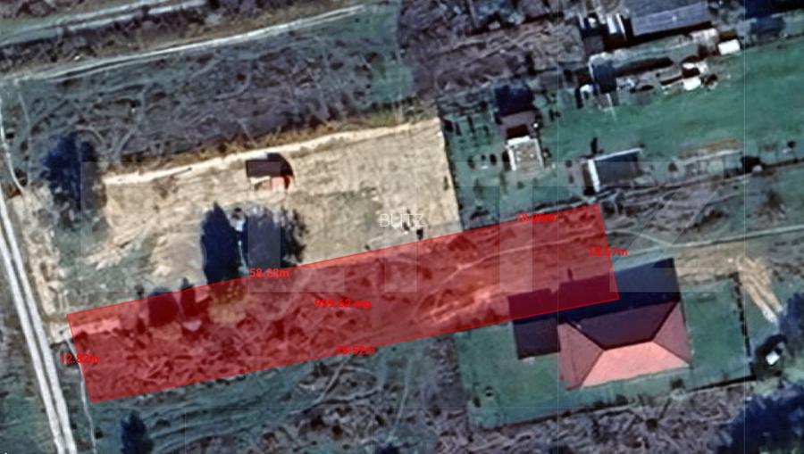 Nou! Teren intravilan 1000 mp, front 12m, autorizabil casa individuala, Salicea! - 2