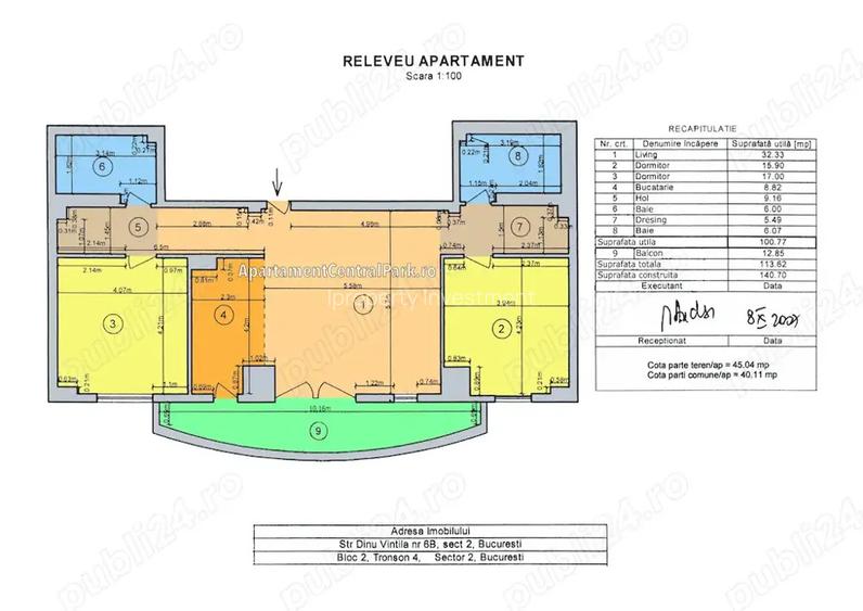 Apartament 3 Camere Stefan cel Mare - 10