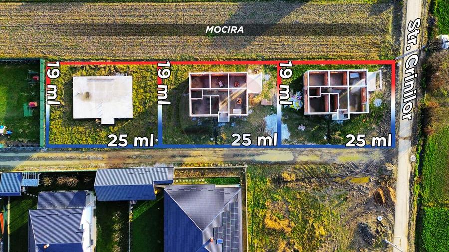 FUNDATIE / PROIECT Pentru casă nouă cu 4 camere | Mocira, Maramureș