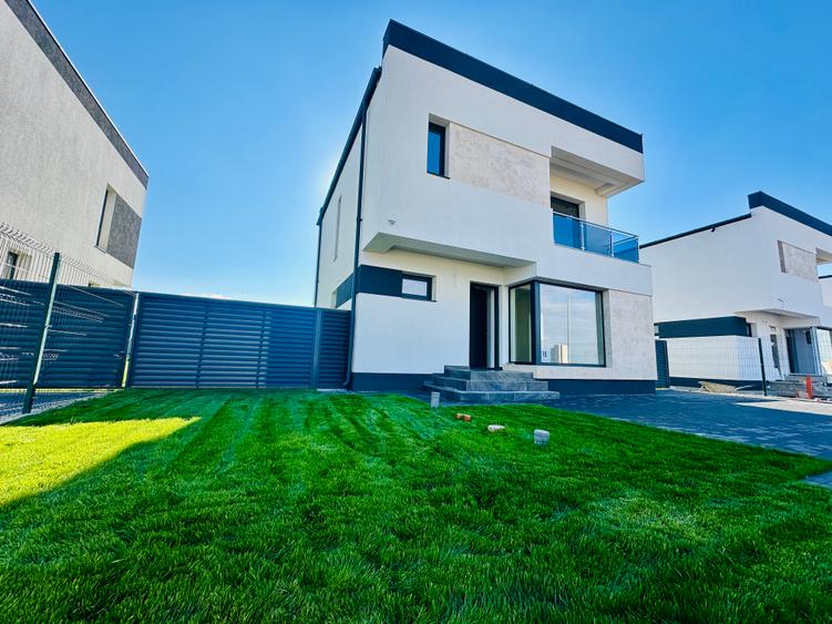 Casă de vânzare individuală, P+1 | 4 camere | Ansamblu -teren 476 mp | Asfalt