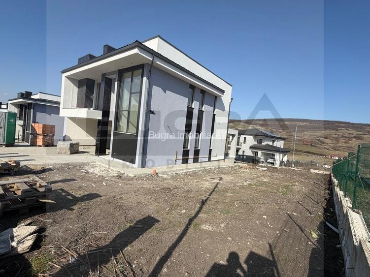Casa individuala de lux, 119mp, teren 600mp, panoramic, Popesti - 2