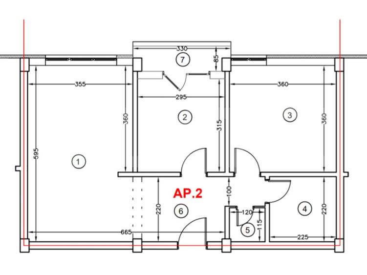 Apartament de vanzare, 57.10 mp ,zona Odobescu Satu Mare
