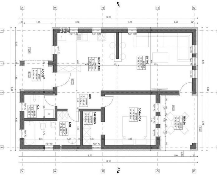 Casa DAPHNE, 3 camere, 400 mp teren, 6 Vanatori