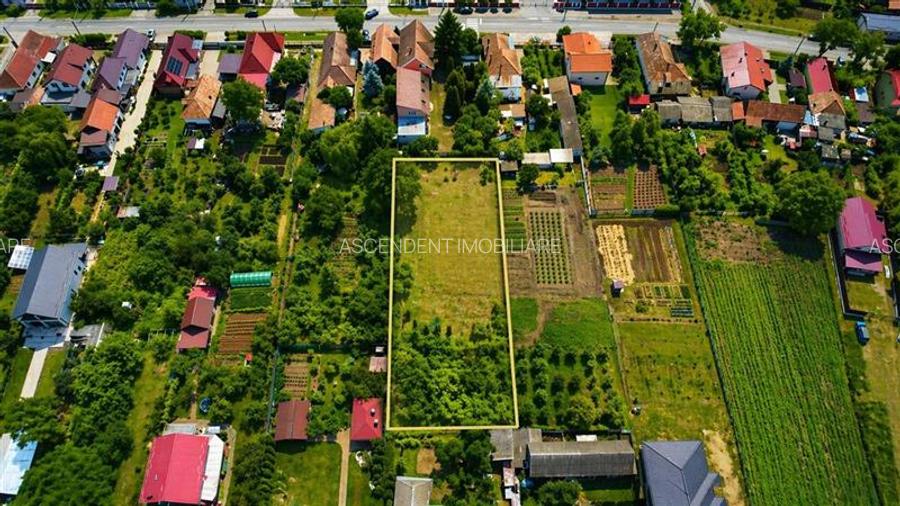 Pretios teren intravilan 1.409 mp, livada, utilitati,rezidential/ comercial, zon - 11