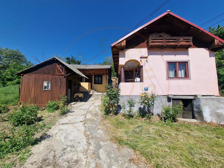 Căsuță autentică românească între două dealuri–colț de liniște în Botesti, Arge