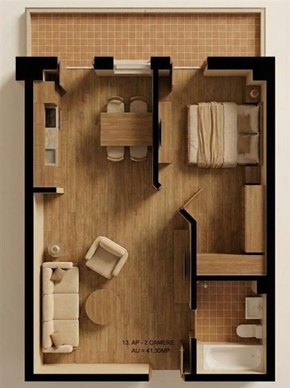 Apartamente 2 3 Camere | Rate la Dezvoltator pe 6 Ani | Bloc Nou | 2c-7867