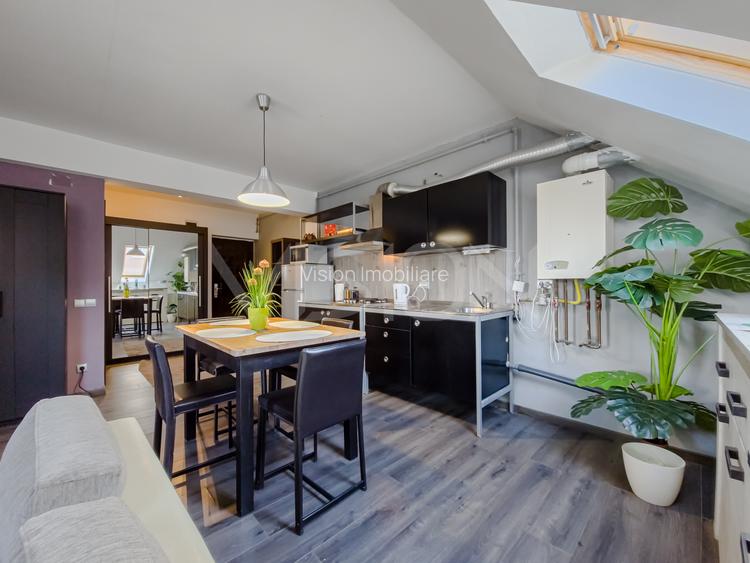 Dormitor + living | 62 mp | modern | bloc nou, AC | Edgar Quinet - 7