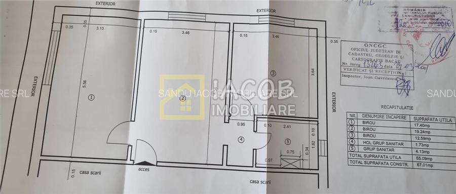 Apartament 3 camere, zona Ana Ipatescu - Bistrita Lac, str. 1 Mai - Bacau - 11