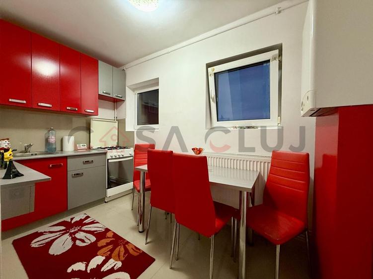 2 camere, etaj intermediar, la cheie, UTCN