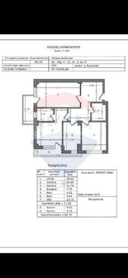 Apartament 3 camere,Bloc nou,metrou 1 Mai,Piata Chibrit - 7