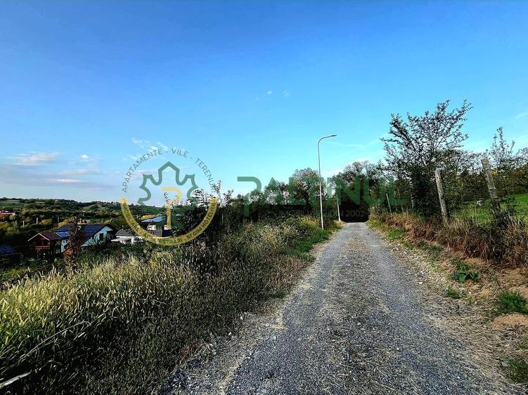 Teren de vânzare Cisnădioara – 2 parcele a câte 1.250 mp, utilități pe teren