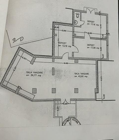 Ocazie!!! Vanzare Spatiu Comercial, Inchiriat, generează un yield de 8%!