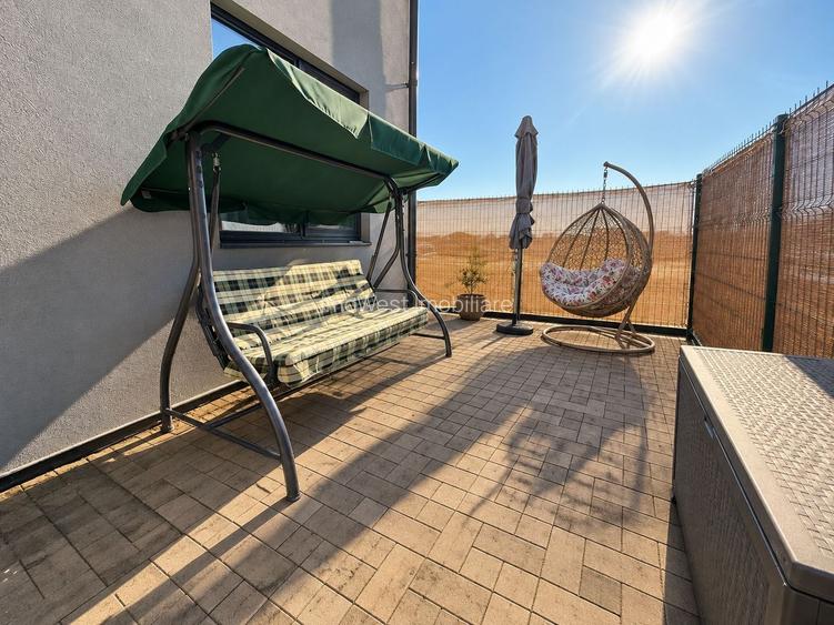 Dumbrăvița | 3 Camere | 76,6 mp | Grădină 46.5 mp | 2 Băi | Dressing | 2 Parcari
