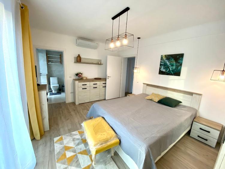 Apartament premium 3 camere Albert incalzire in pardoseala mobilat
