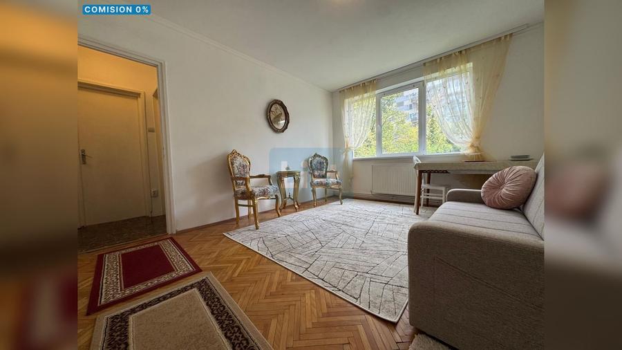 COMISION 0%Apartament 2camere,etajul 1/4,balcon 5mp, zona  HOTEL ROYAL