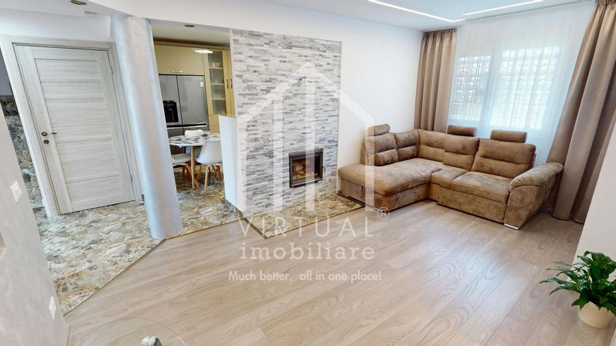 Casa de vanzare in Sibiu, cu 5 camere, de 122 mp, mobilata si utilata
