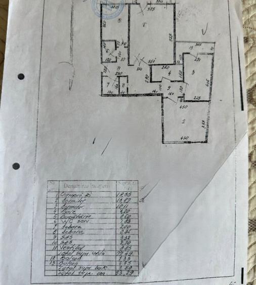 Apartament 3 camere  decomandat – Decebal