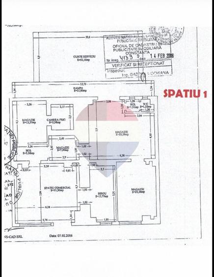 Spațiu comercial de 137mp de închiriat în zona Faleza Nord vad intens