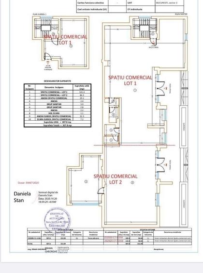 Spatiu comercial 308 mp | parter | Complex Green Lake | Baneasa