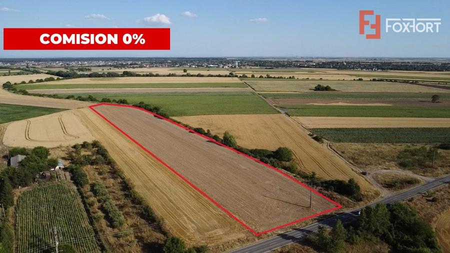 COMISION 0% Teren intravilan de 20.000 mp, front de 52 ml, zona Sag