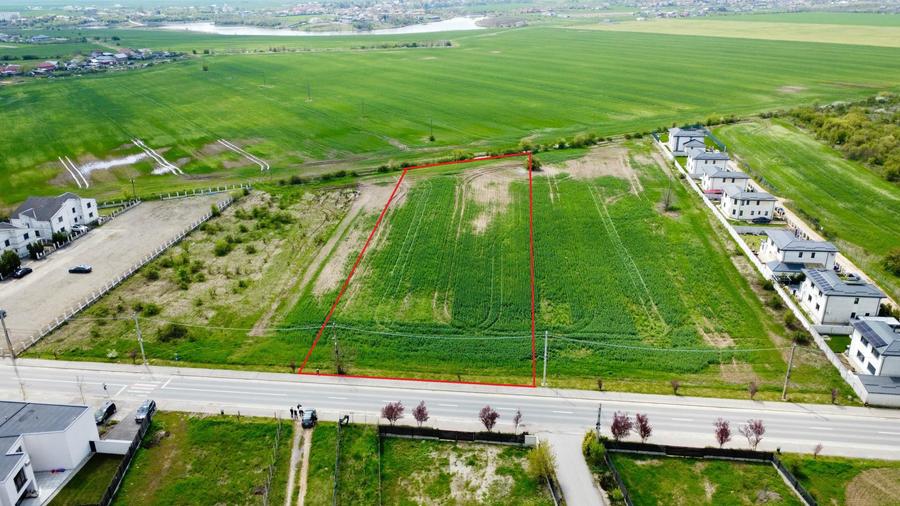 Teren Intravilan 25000mp Balotesti, Ion Lahovari, toate utilitatile, 41mp desc
