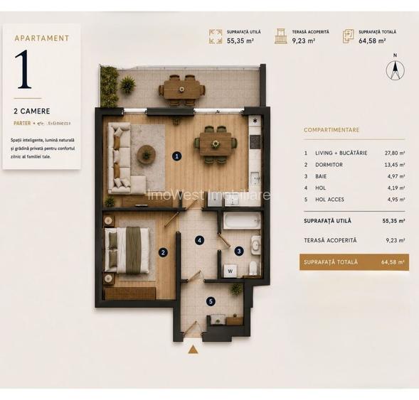 Soarelui – Braytim | Proiect Nou | Lift | Apartamente & S.A.D.-uri - 21