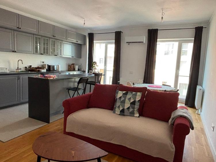 Apartament 2 camere, 58mp +terasa 8mp, mobilat, Marmura Residence, metrou Jiului