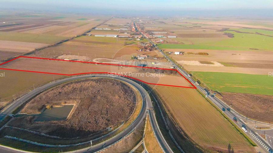 Teren 27.093mp de vânzare în Biharia / Șoseaua E671, Nod Rutier A3 - 5